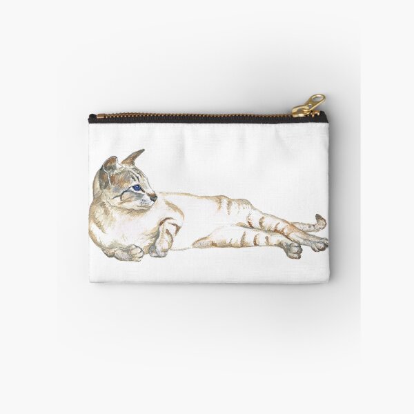 Item preview, tabby point siamese cat designed and sold by mindgoop.