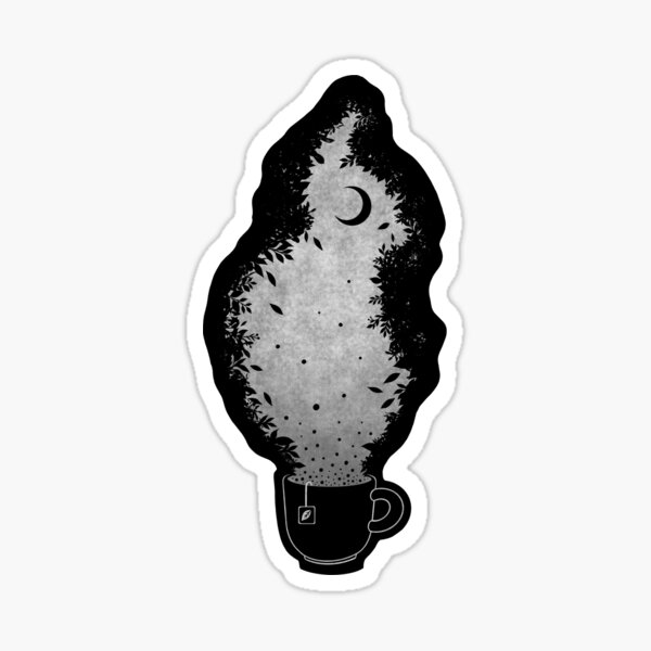 Item preview, Forest Night Tea designed and sold by episodicDrawing.