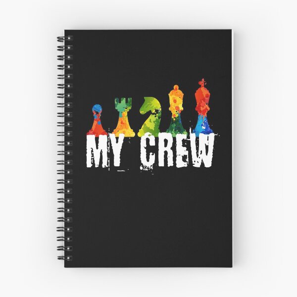 Item preview, My Crew chess board game game evening chess piece designed and sold by MooonTees.