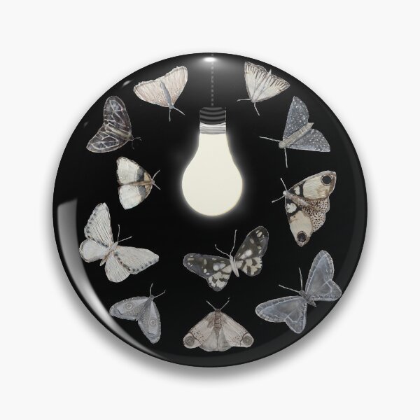 Item preview, Moths to a Lightbulb designed and sold by Amy Hadden.