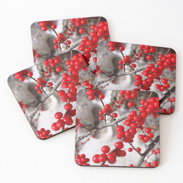Item preview, Winterberry (ilex verticillata-Winter Red) designed and sold by Poete100.