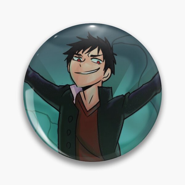 Aperçu de l'œuvre Izaya mania pin 1 créée et vendue par angsty-angst.