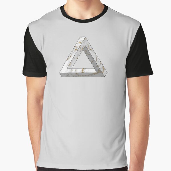 Penrose Marble Triangle Graphic T-Shirt