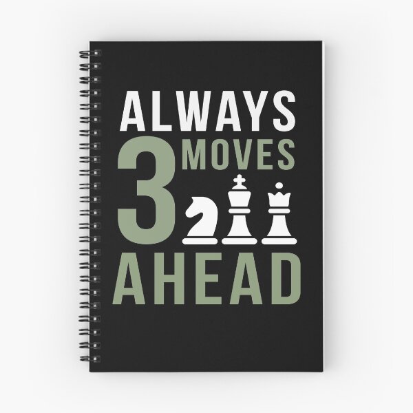 Item preview, Always 3 Moves Ahead Chess Chessman Board Game designed and sold by MooonTees.