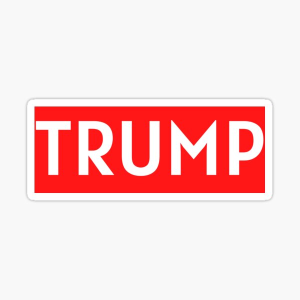 Item preview, Stop Sign Red - Stop TRUMP designed and sold by DWaffleDesigns.