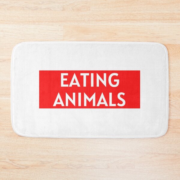 Item preview, Stop Sign Red - Stop Eating Animals designed and sold by DWaffleDesigns.
