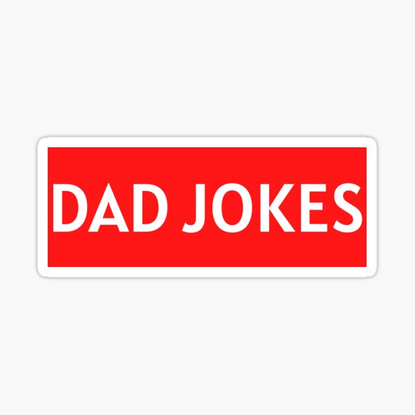 Item preview, Stop Sign Red- Dad Jokes designed and sold by DWaffleDesigns.