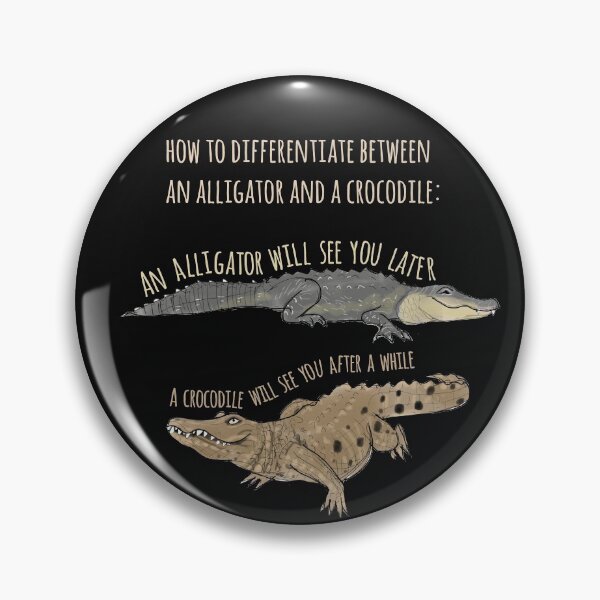 Artikelvorschau, Lustiges Alligator- und Krokodildesign entworfen und verkauft von Amy Hadden.