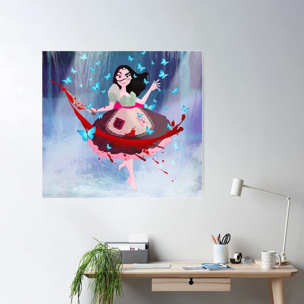 Alice Madness Returns Fanart Art Board Print for Sale by animateastory