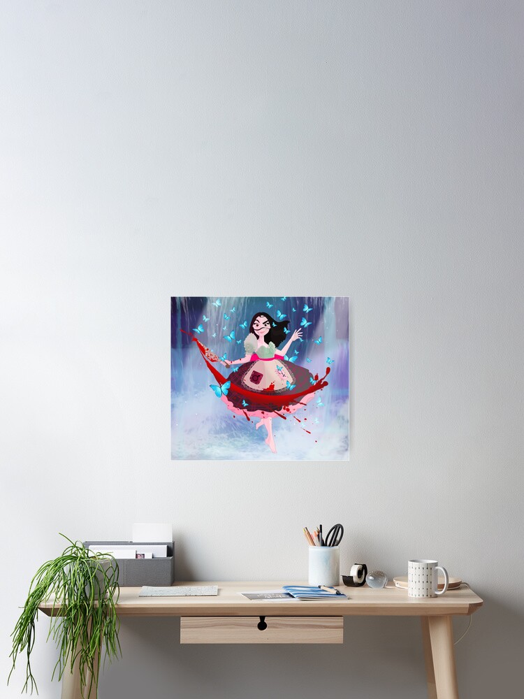 Alice Madness Returns Fanart Art Board Print for Sale by animateastory