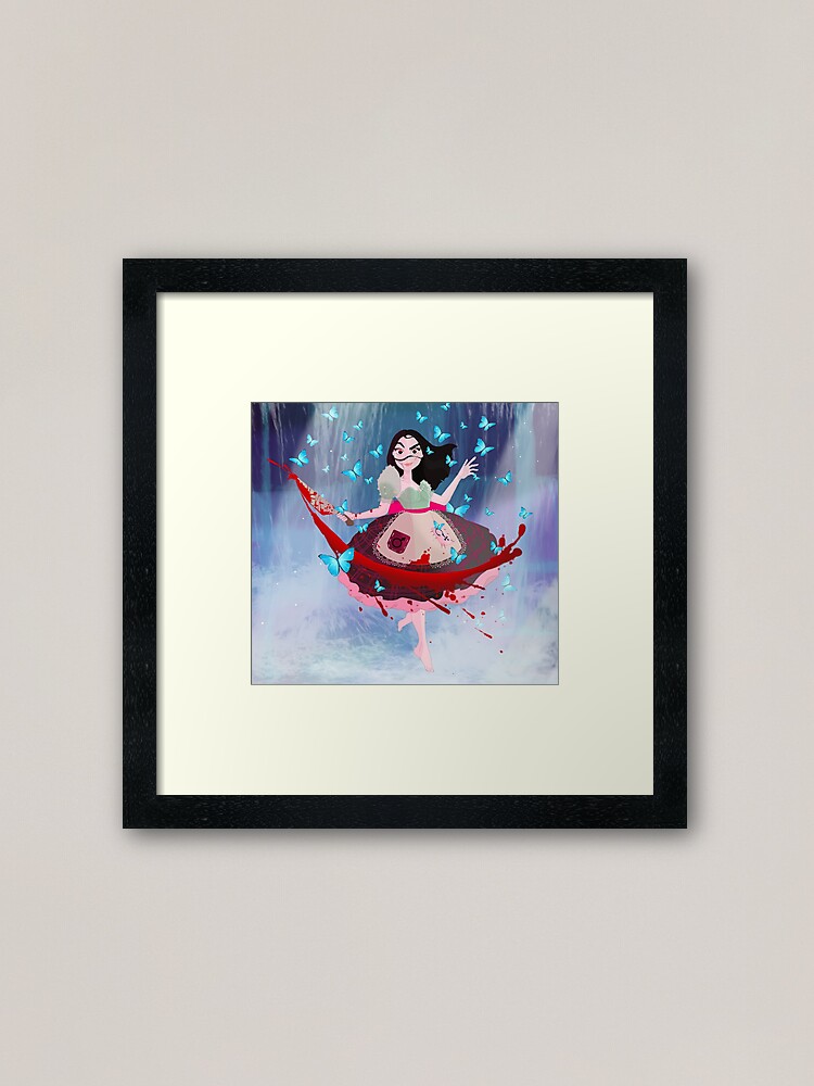 Alice Madness Returns Fanart Art Board Print for Sale by animateastory