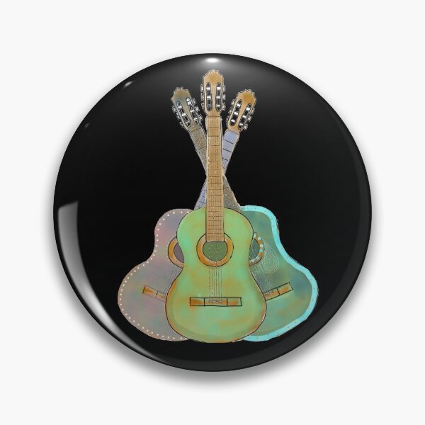 Item preview, Guitar Painting designed and sold by Amy Hadden.