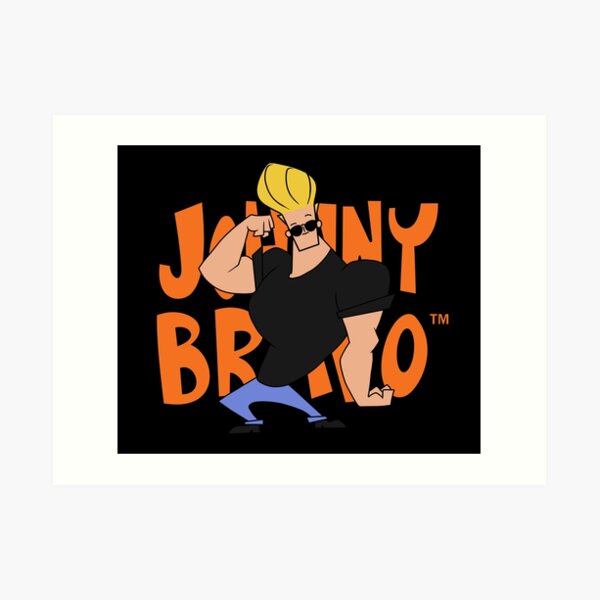 Johnny Bravo Art Print