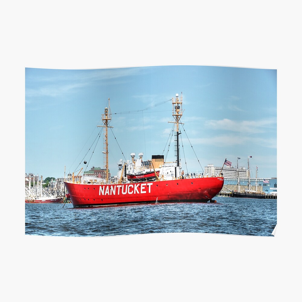 Nantucket Lightship  Poster for Sale by Poete100