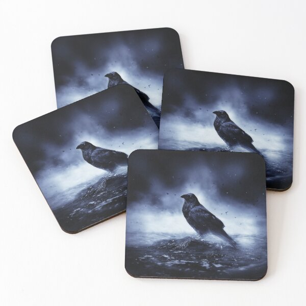 Item preview, Raven in mystical light designed and sold by Destroyed-Pixel.