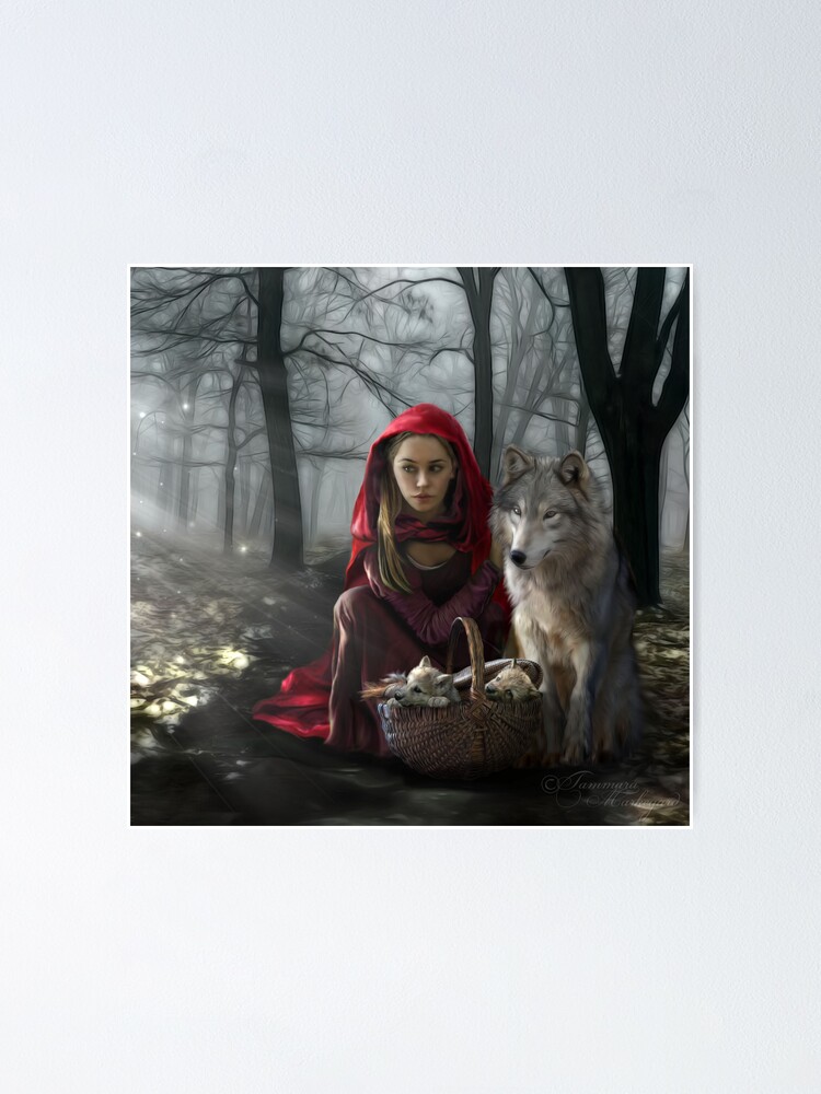 Alternate view of Enchantment Of the Wolf Poster