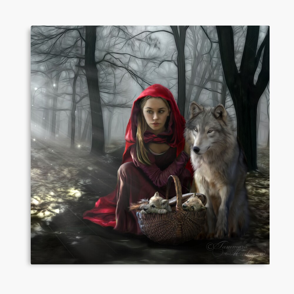 Enchantment Of the Wolf Canvas Print
