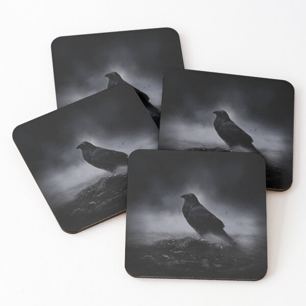 Item preview, Raven in the fog designed and sold by Destroyed-Pixel.