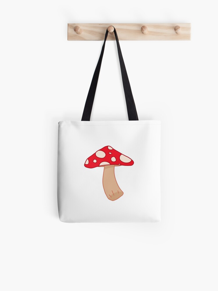 Ecoleather Bag With Mushroom Leather On Gray Background Adorned With  Toadstools And Driftwood Photo And Picture For Free Download - Pngtree