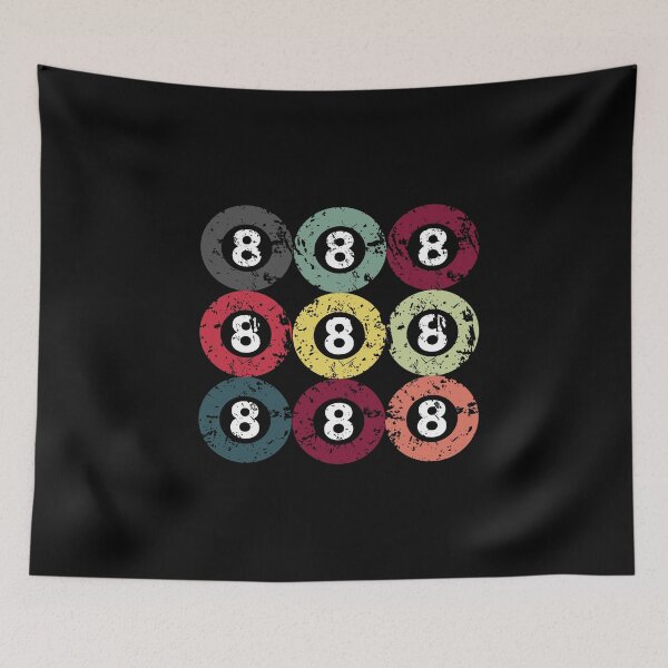 Item preview, Billiards game pub sport pool snooker designed and sold by MooonTees.