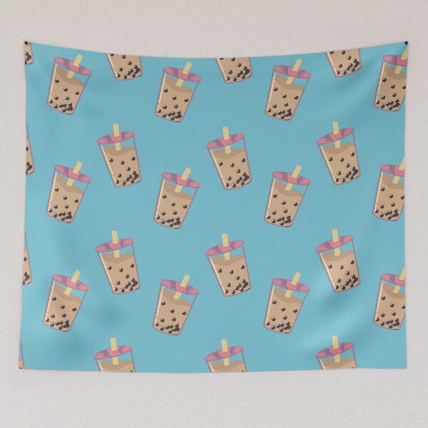 Item preview, Milk Tea Pattern designed and sold by stickomicko.