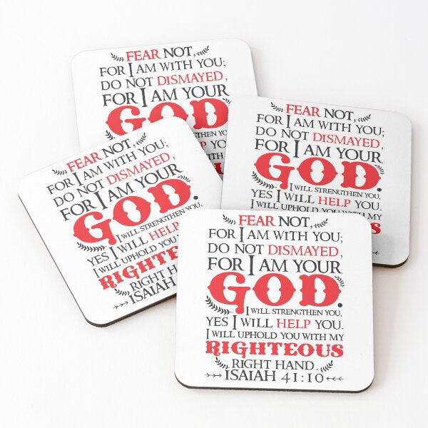 Item preview, Isaiah 41:10 designed and sold by plushism.