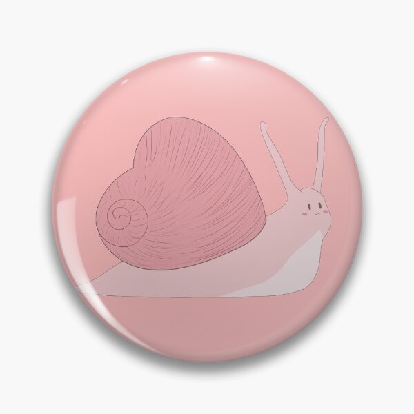 Item preview, Plain Love Heart Snail designed and sold by celestialuka.