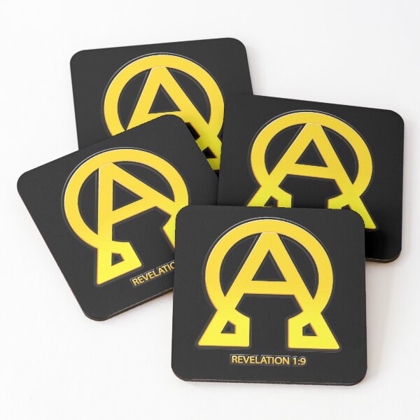 Item preview, Alpha and omega, Christian, Jesus, Bible Verse, Religious Symbol, Yellow Hero designed and sold by ChristianLife.