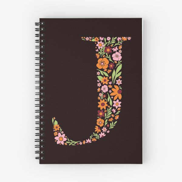 Artikelvorschau, Retro Blumenbuchstabe J. entworfen und verkauft von zeljkica.