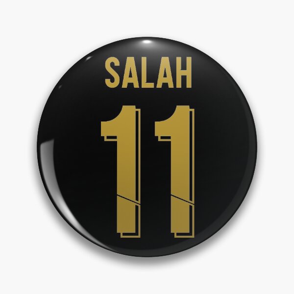 Artikelvorschau, Salah Liverpool Trikot 19/20 Schwarz & Gold entworfen und verkauft von Alimator.