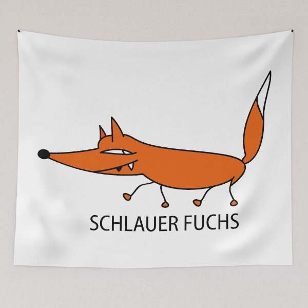 Item preview, Smart fox designed and sold by spontania.