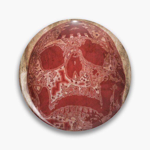 Item preview, Offering to the skull throne - glitchy grunge version designed and sold by IschemicNeuron.