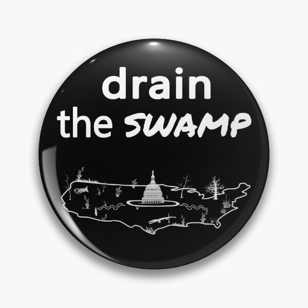 Drain the Swamp Pin