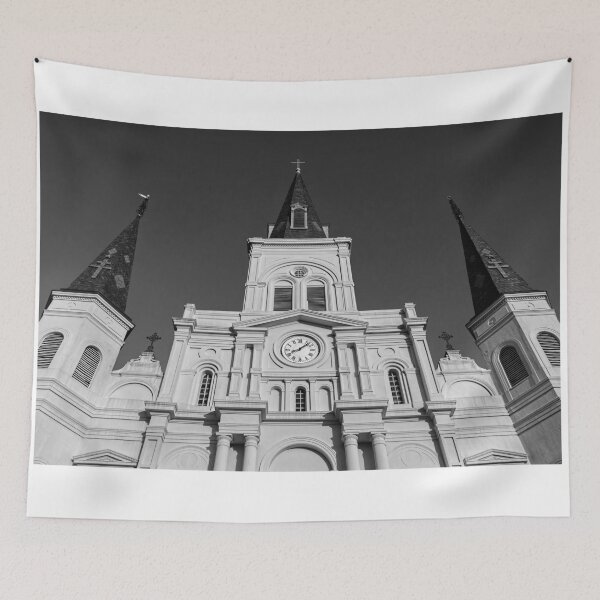 Item preview, Saint Louis Cathedral Spires B+W designed and sold by Gerard Fornarotto.