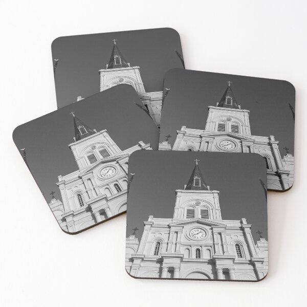 Artikelvorschau, Türme der Kathedrale von Saint Louis B + W. entworfen und verkauft von Gerard Fornarotto.