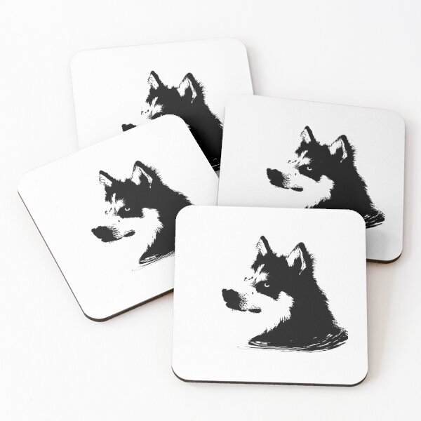 Item preview, Husky head designed and sold by Destroyed-Pixel.