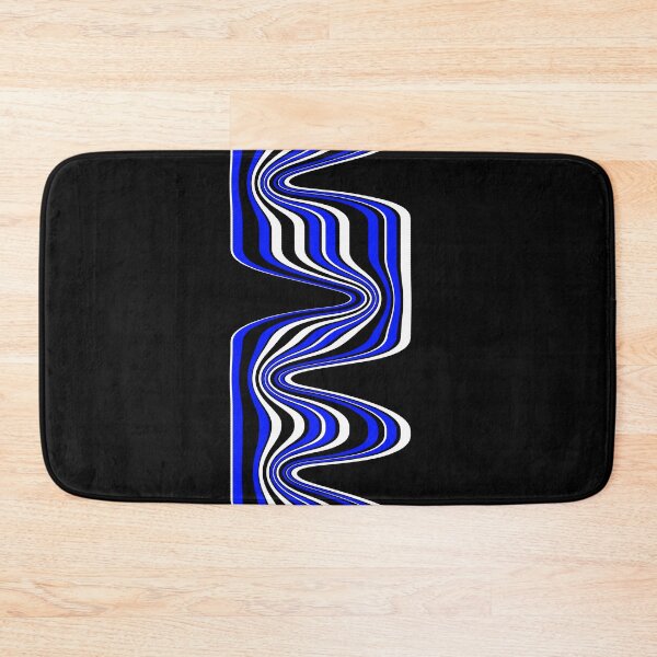 Item preview, Abstract stripe design - blue designed and sold by ArticaDesign.