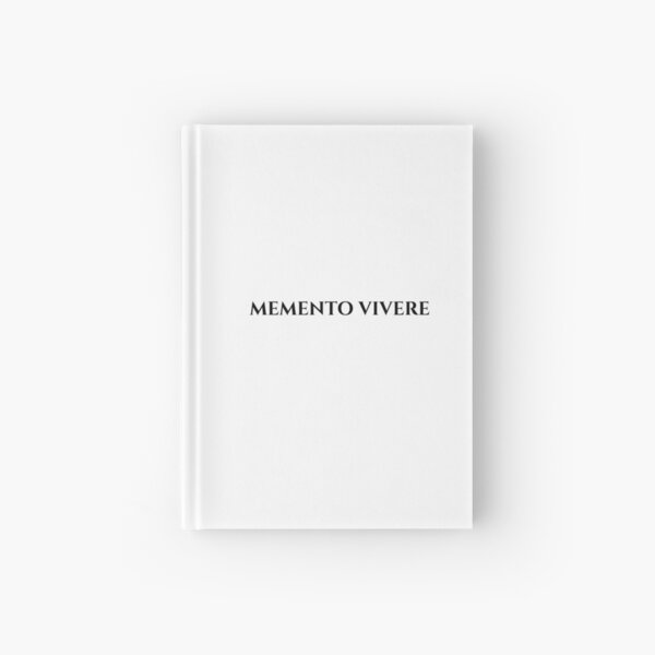 Memento Vivere Hardcover Journal