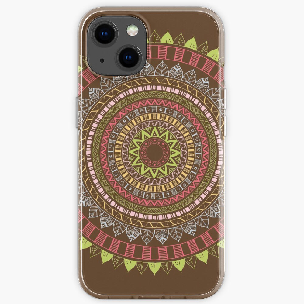 Boho mandala Funda de iPhone