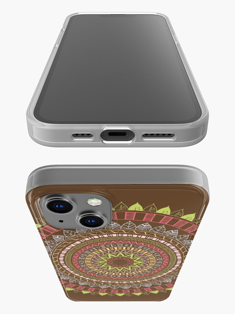 Vista alternativa de Funda de iPhone Boho mandala