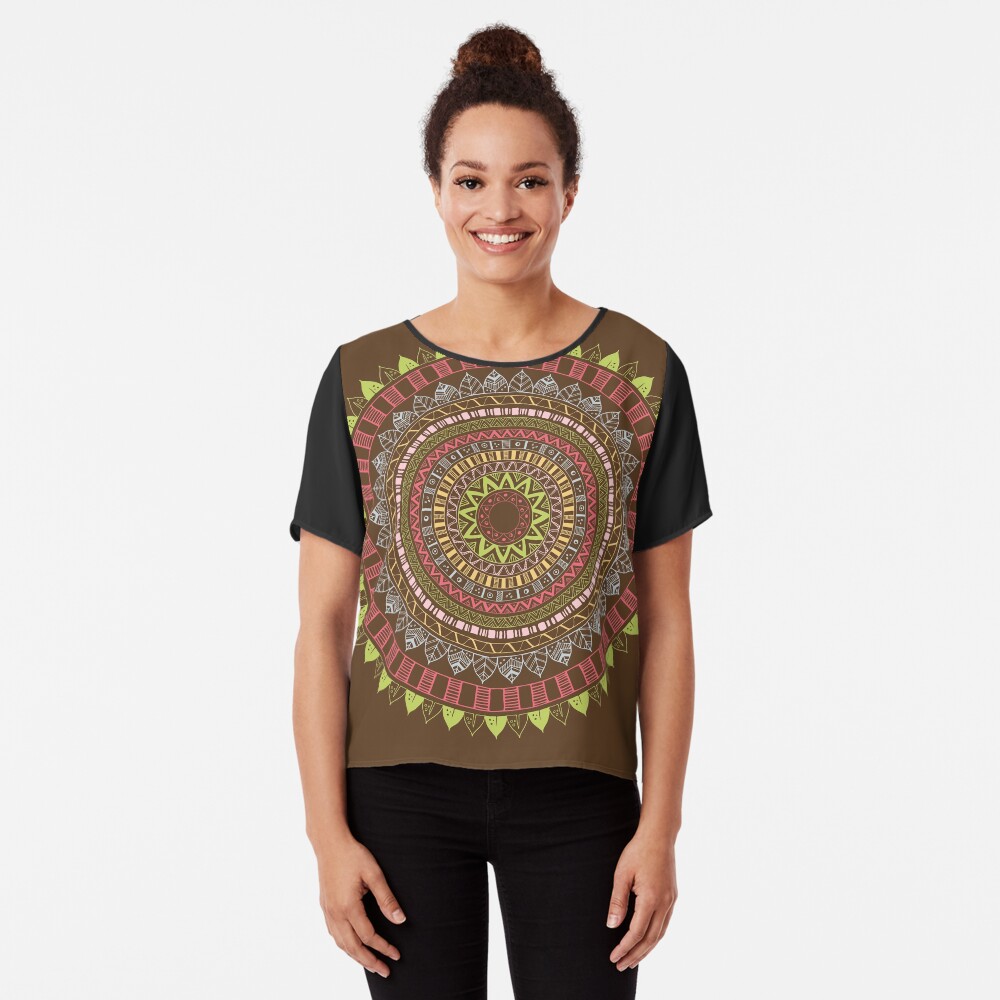 Boho mandala Blusa