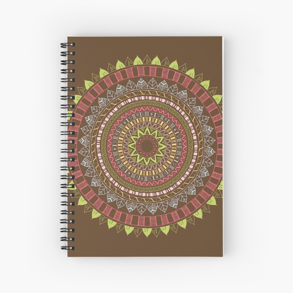Boho mandala Cuaderno de espiral