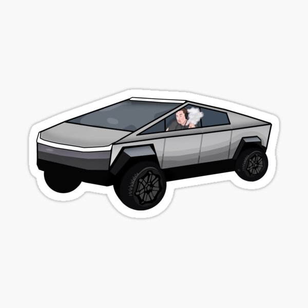 Tesla Accessories Funny Car Stickers Window Decals for Cars SUV and Pickup  Trucks, Press F to Enter Vehicle' Stickers for 2017-2023-Model-3 and