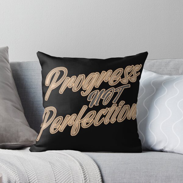 Item preview, Progress not perfection designed and sold by frankuffmann.