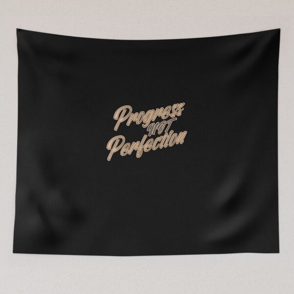 Item preview, Progress not perfection designed and sold by frankuffmann.