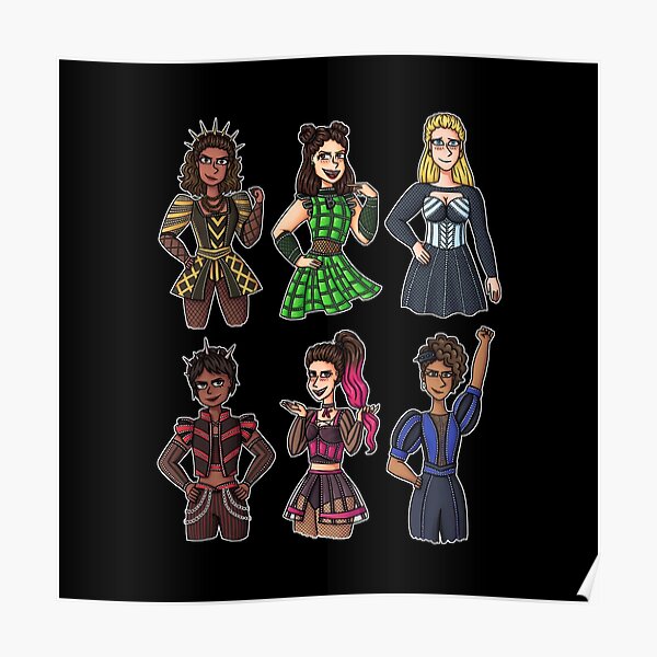 Six Queens Poster