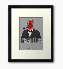 La Façade Libre Framed Print