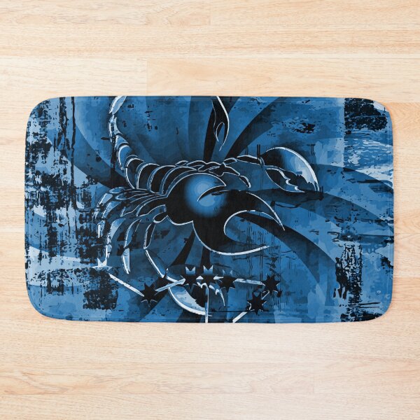 Item preview, Zodiac sign Scorpio in blue designed and sold by harietteh.