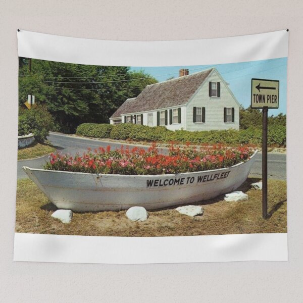 Item preview, Welcome to Wellfleet - Flower Boat designed and sold by WigOutlet.