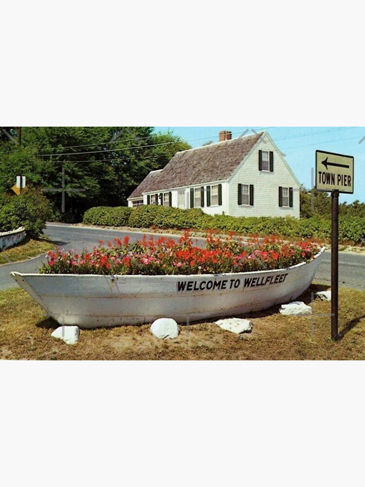 to Wellfleet Flower Boat" Sticker for Sale by WigOutlet